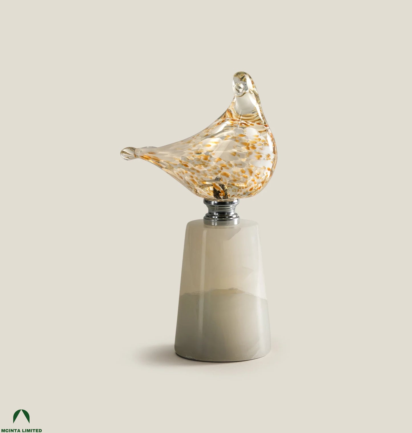 Skylark Glass Bird Sculpture