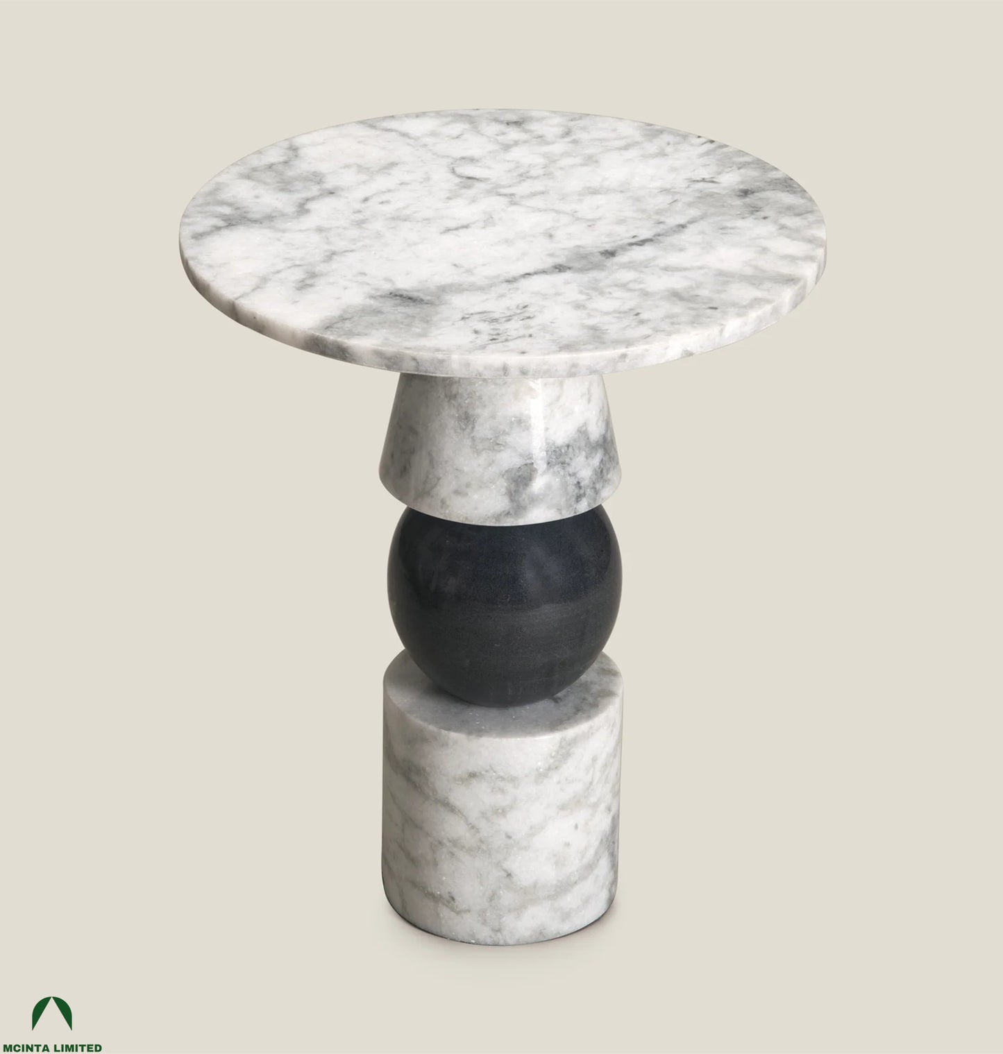 Mika marble side table