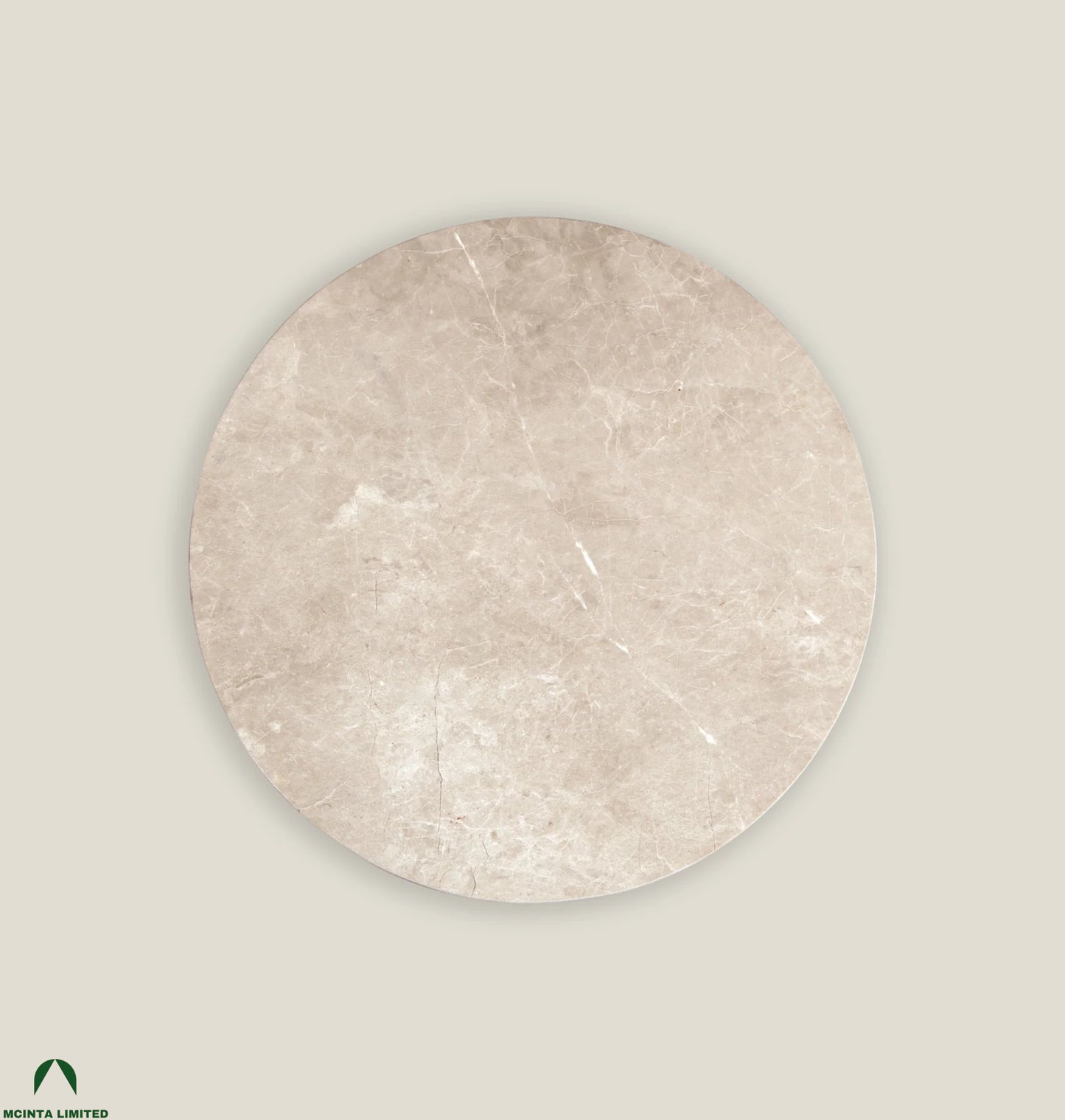 Case metal and marble side table